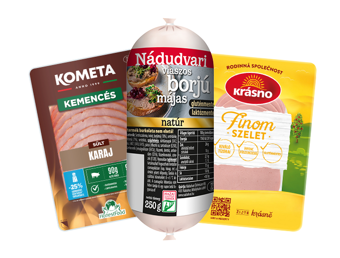 Baromfitermékek, húskészítmények, széles áruválaszték